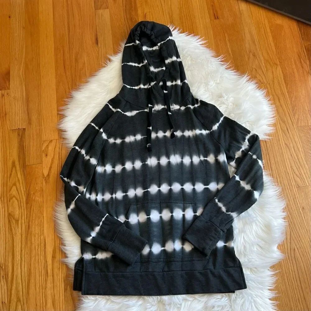 Women’s Green Tea Tie Dye Hoodie Size Medium, Hippie